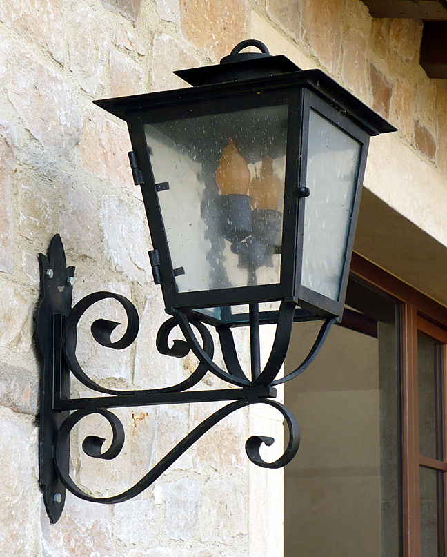italian iron lantern