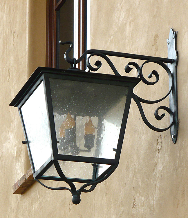 italian iron lantern