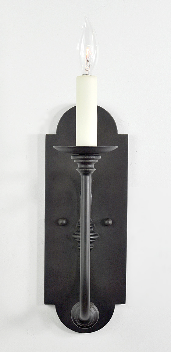 single light wall sconce