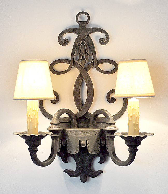 old world sconce