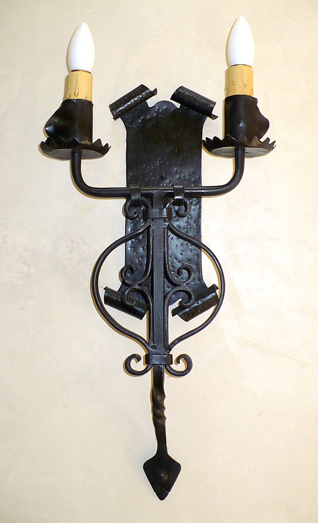 spanish revival sconce