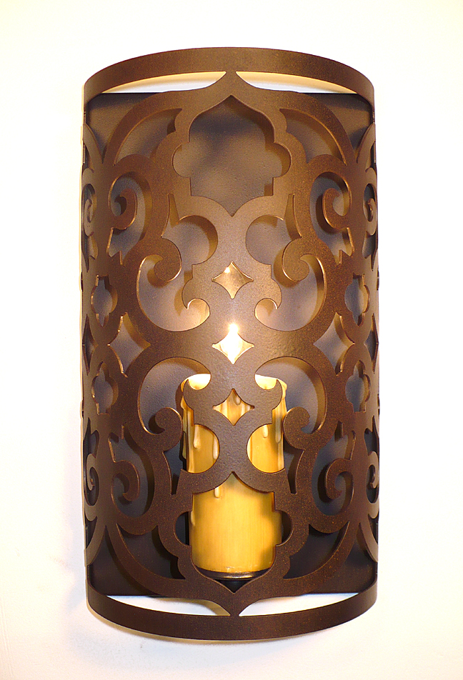 Santa Barbara Style Sconce IN037 1 Santa Barbara Lighting Sconces