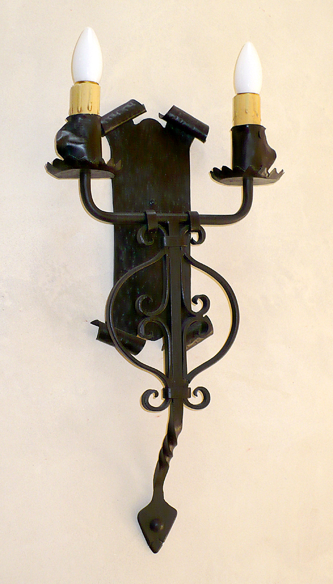 Unique Iron Candle Sconce/Interior & Exterior – Shoreline