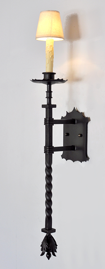 hand forged sconce