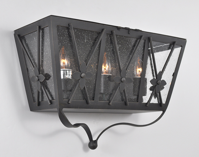 iron wall sconce