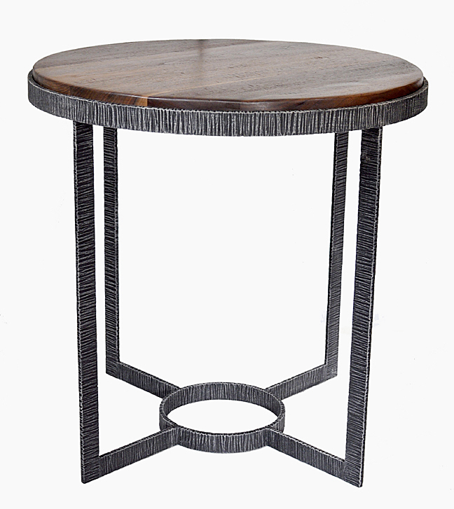 chiseled iron table ITB012