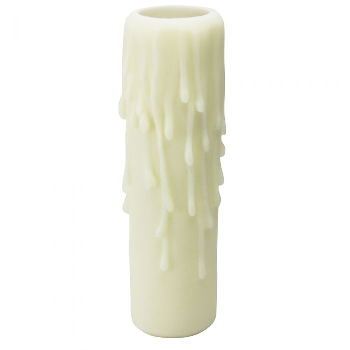ivory resin with drip candle