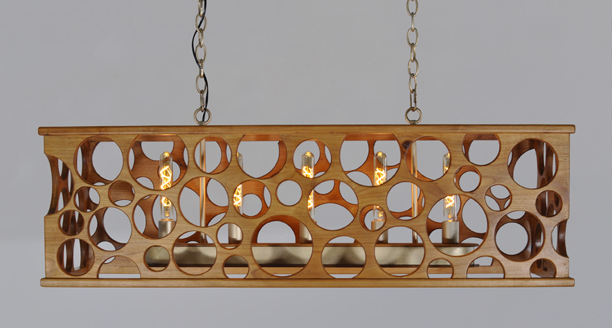wood chandelier-contemporary lighting fixtures