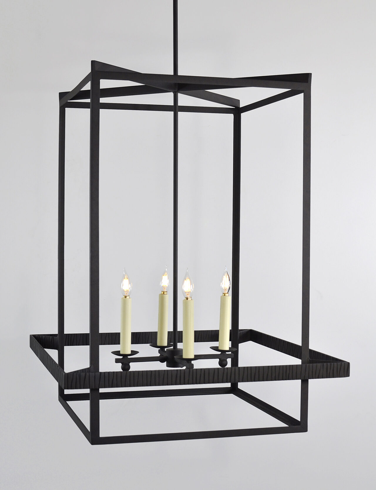Iron Box Lantern CH164 | Unique Iron Lighting