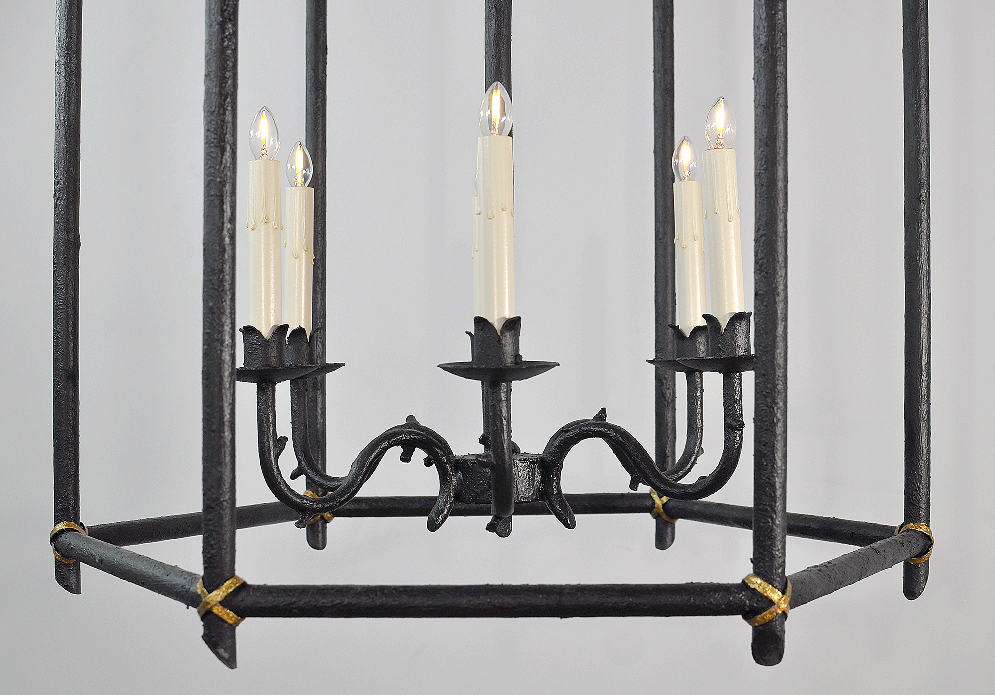 handmade lighting fixtures | tree bark textured lighting