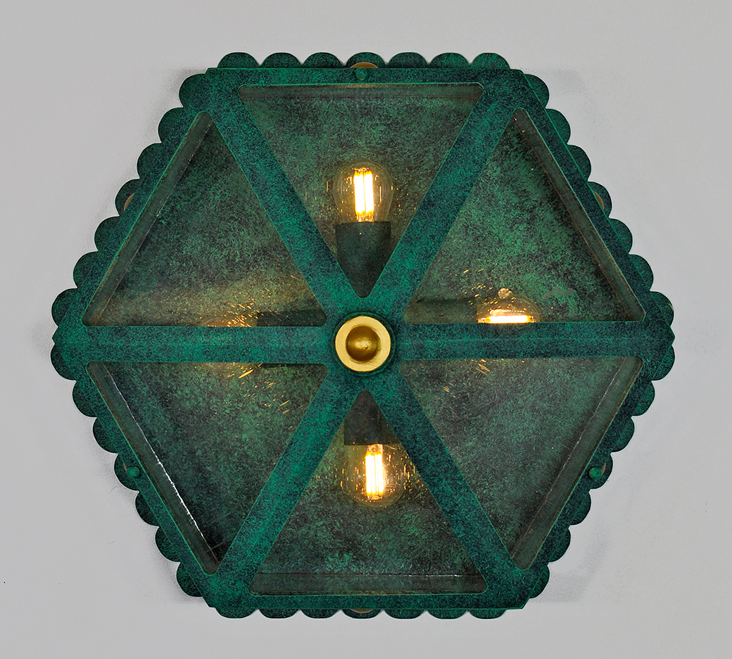 CM016 Bottom View | Custom Lightin g Fixtures